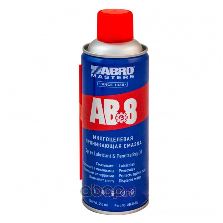 Универсальная смазка АВ-8 ABRO MASTERS